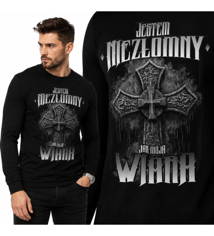 LONGSLEEVE Chrześcijański   NIEZŁOMNY